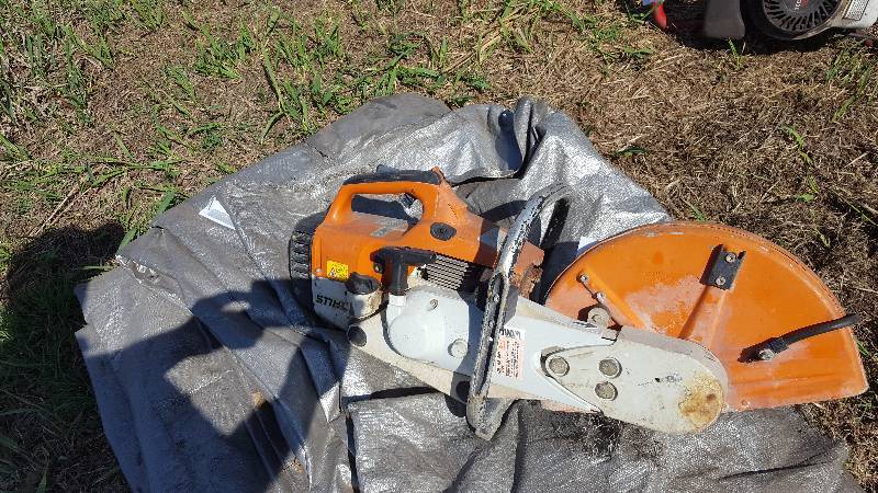 lot 25 image: Stihl Gas Concrete Partner Saw
