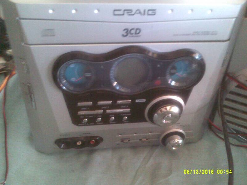 CRAIG 3 CD PLAYER AND SPEAKERS