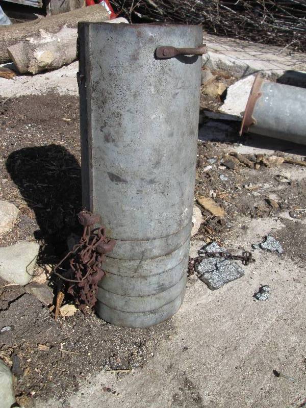 lot 12 image: Adjustable silo pipe...