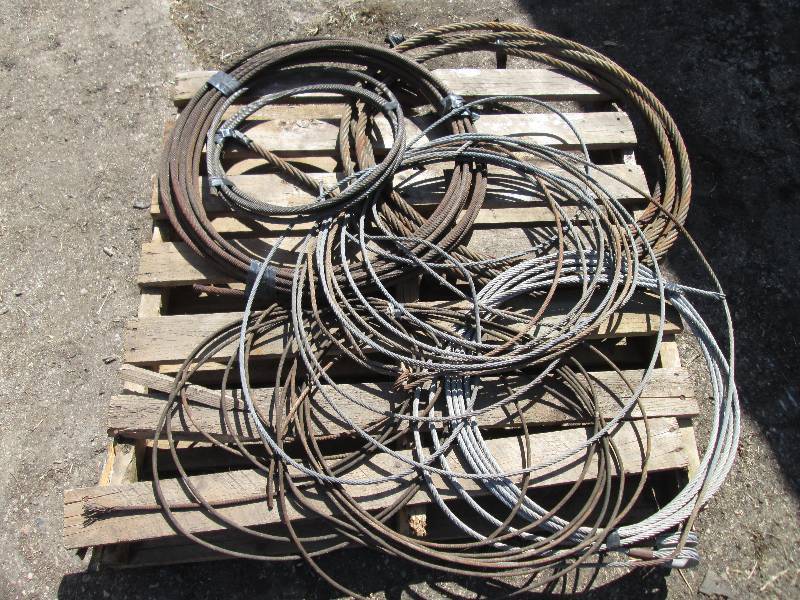lot 56 image: pallet of cable...