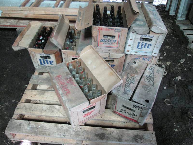 lot 154 image: 8 cases of beer  bottles...