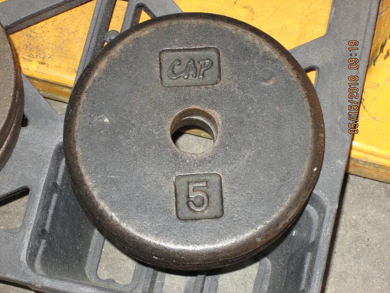 lot 69 image: 5 LBS Weight Plates