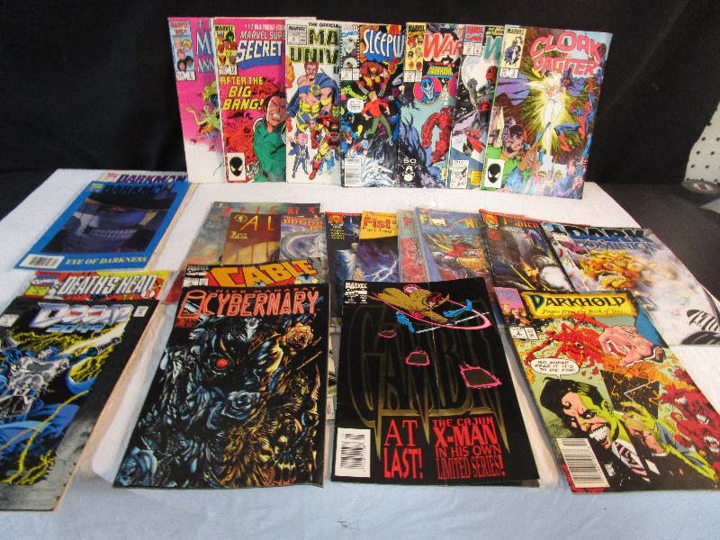 lot 70 image: 15 Marvels and 10 misc
