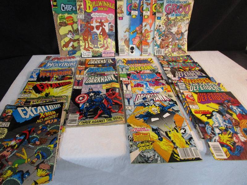 lot 73 image: 23 Marvel Comics and 3 misc