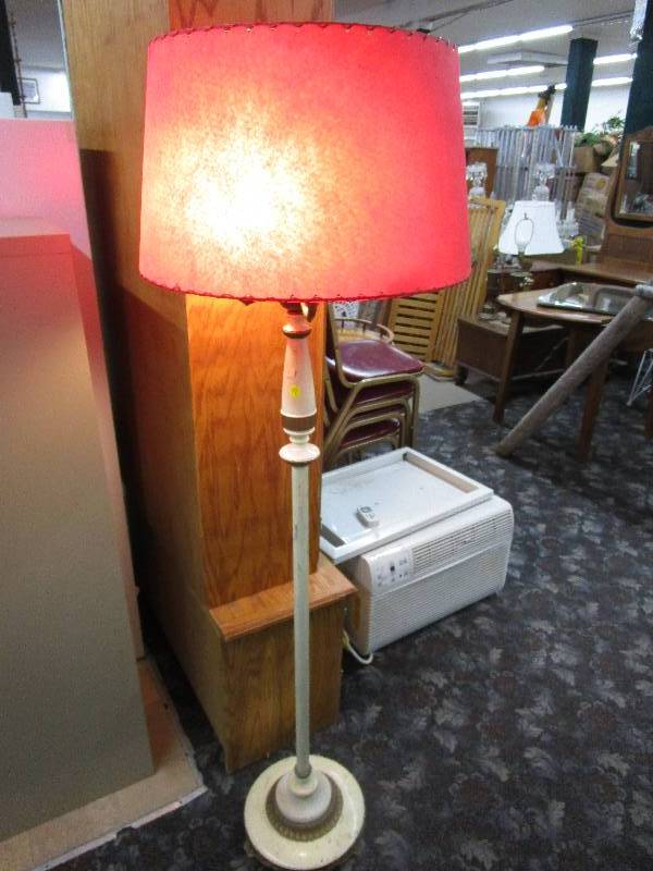 lot 99 image: Lamp and Retro Shade