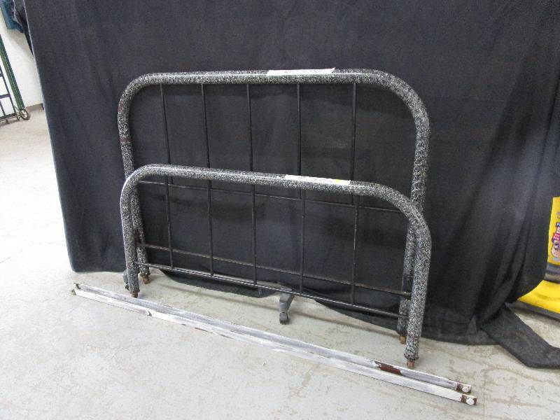 lot 114 image: Full sized Bed Frame
