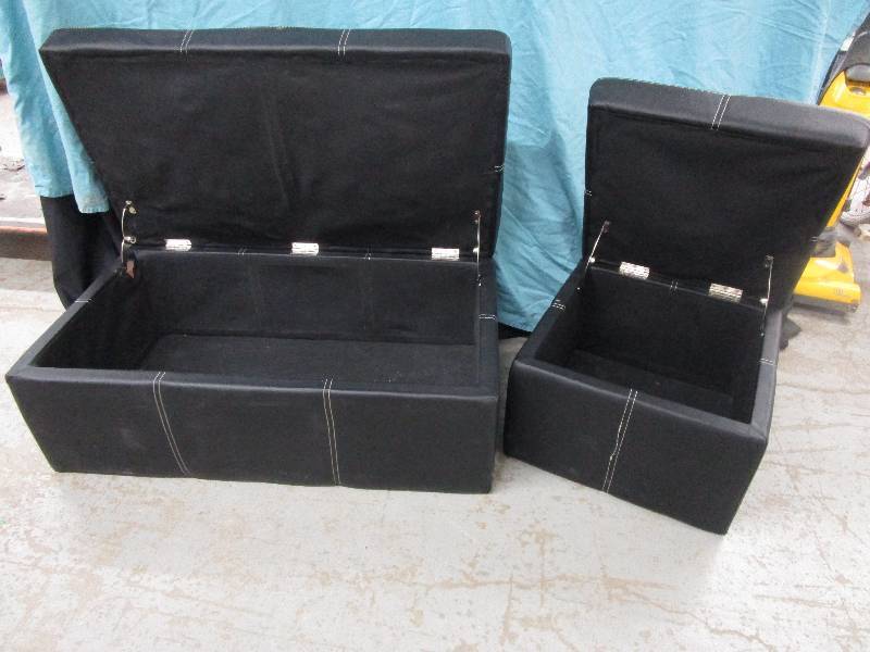 lot 130 image: Staorage BoxesMulti Use Coffee and End Table size in Pictures