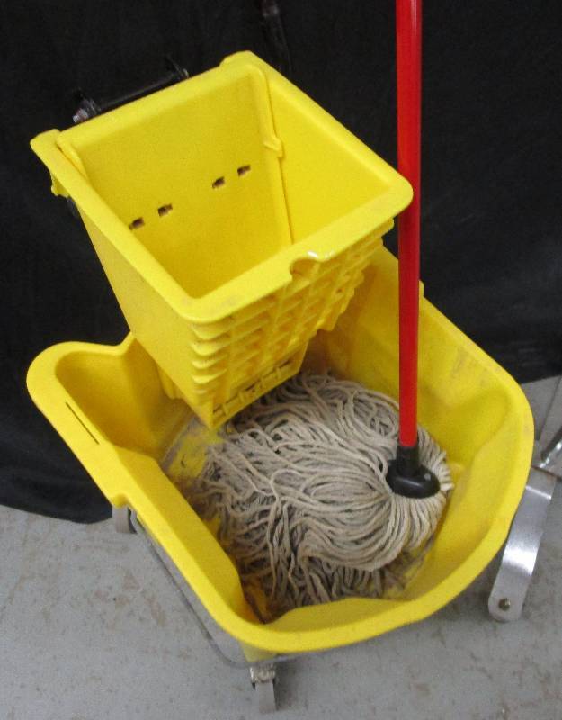 lot 138 image: Mop Bucket and Mop