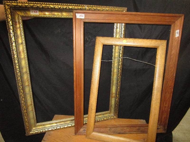 lot 150 image: Picture Frames 32 x 26 and 33 x 27 and 27 12 x 17 12