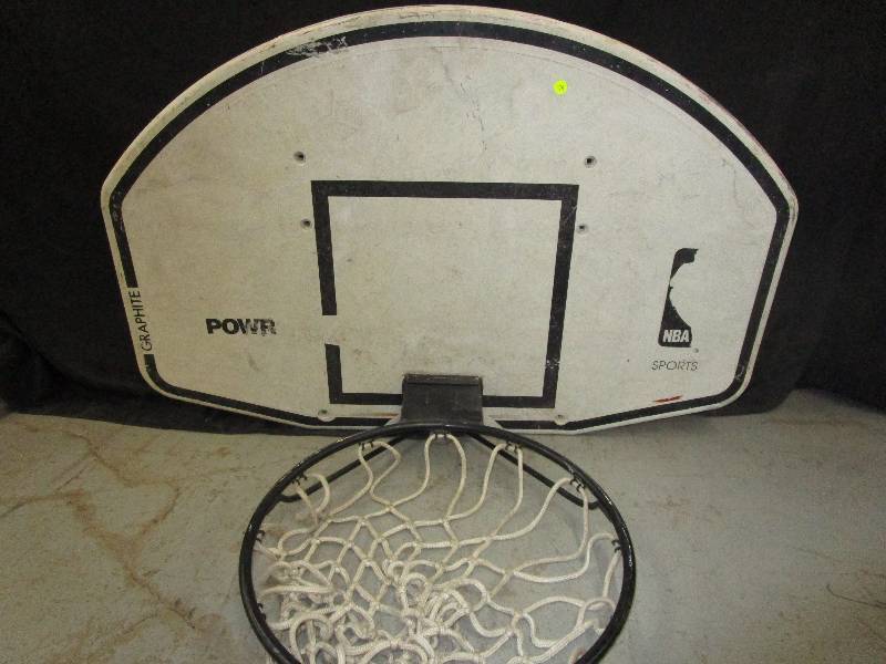 lot 178 image: Basketball Hoop and Backboard