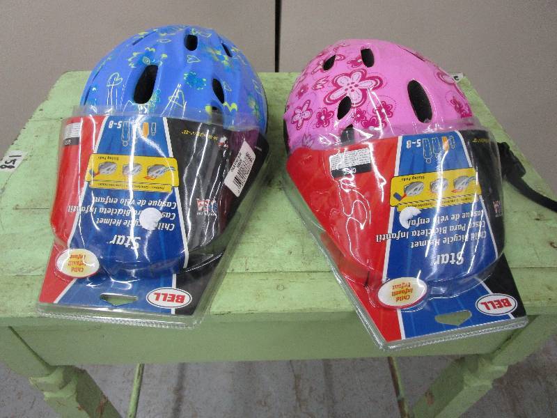 lot 193 image: 2 Unused Infant Bike Helmets