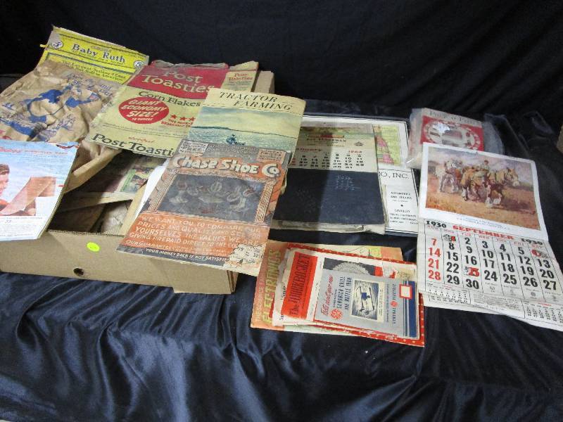 lot 53 image: Paper Memorabilia