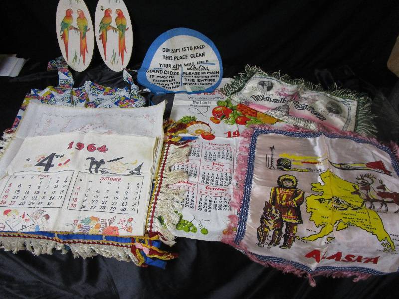 lot 55 image: Misc cloth and Chalkware