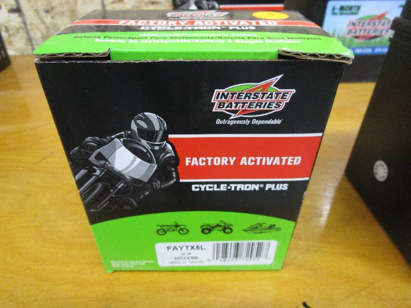 lot 3 image: Motorcycle and ATV Battery Unused L16 FAYTX5L