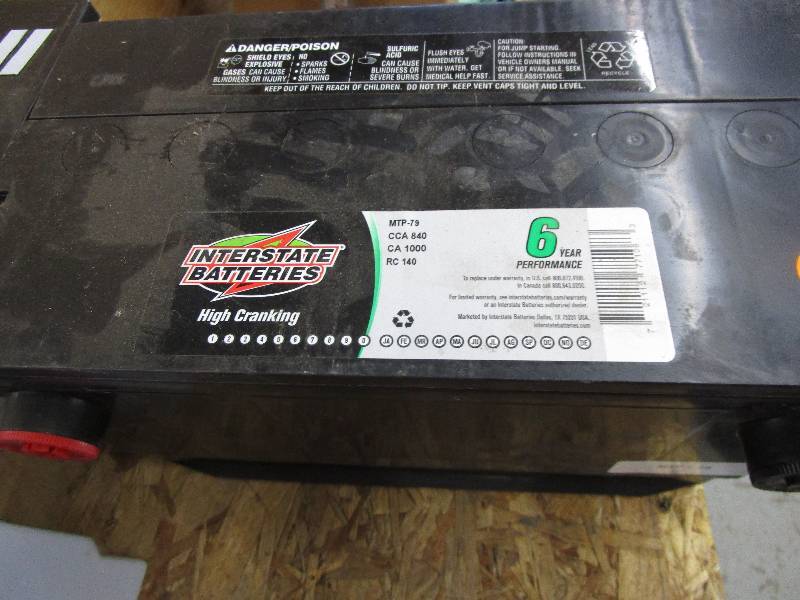 lot 11 image: Automotive Battery Unused J6 5 Year Performance