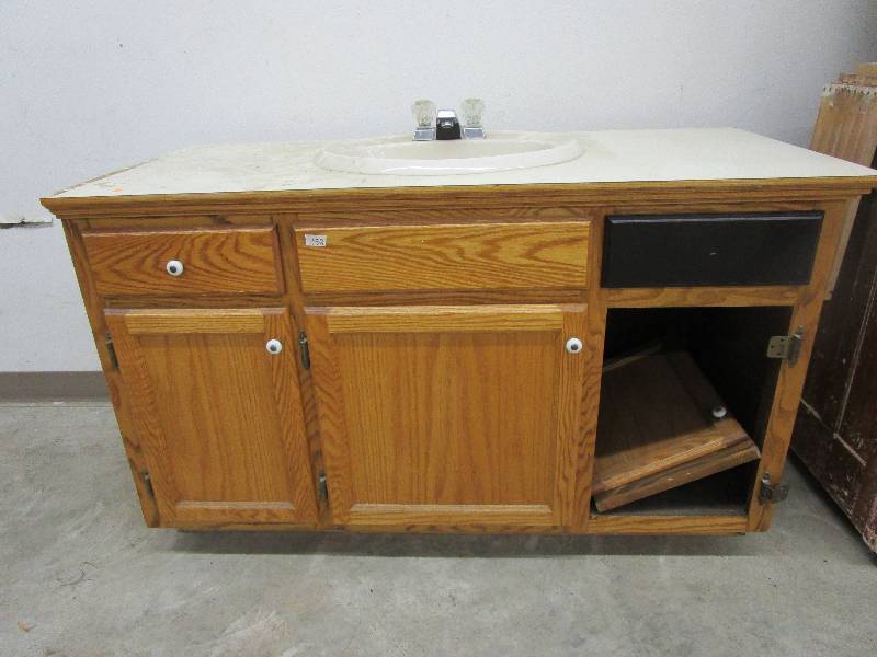 lot 36 image: Vanity 49 12 Long  x 23 deep X30 H
