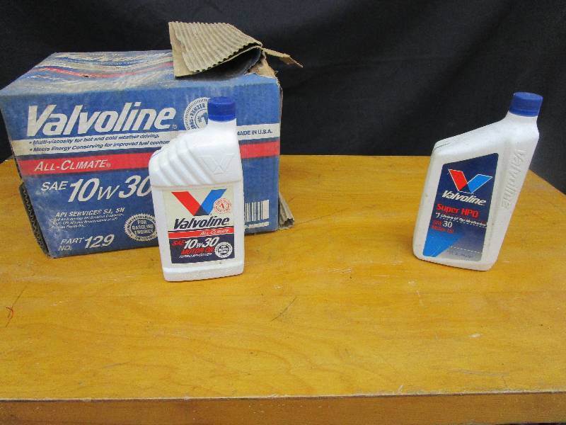 lot 88 image: case of 10W-30 Motor Oil