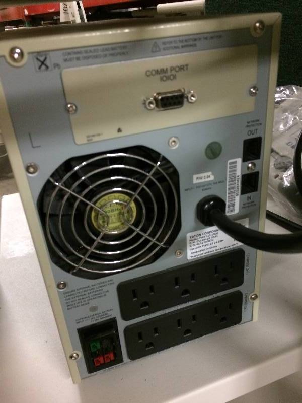 lot 23 image: UPS Uninterruptible Power Supply Source&nbspBatteryflywheel backup Continual Power System 