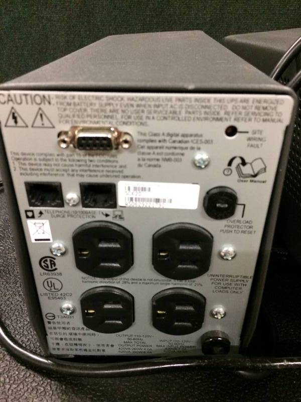 lot 29 image: UPS Uninterruptible Power Supply Source&nbspBatteryflywheel backup Continual Power System 
