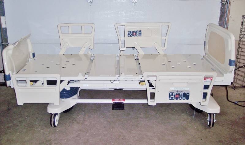 GIVE YOUR LOVED ONE THE BEST Stryker Secure 11 3002 Power Motorized Adjustable 500lb Capacity Hospital Nursing Home In-Home Health Patient Care Bed Built In Weight Scale &amp Bed-Exit Alarm Plugs Into Regular Light Socket Free Used Comfortex Mattress