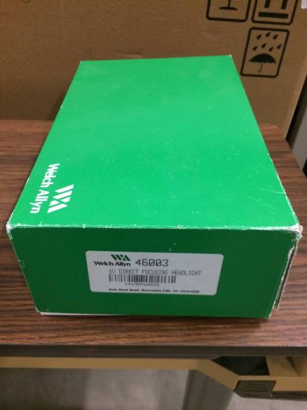lot 11 image: Welch Allyn 49003 Halogen Headlight with Wall Mounted Power Supply - Excellent Working Condition