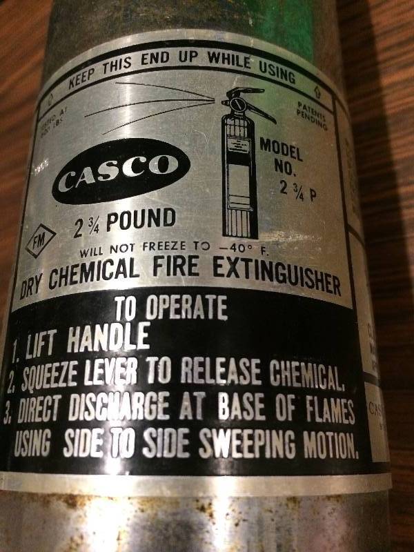 lot 14 image: Casco 2 34 Pound Dry Chemical Fire Extinguisher