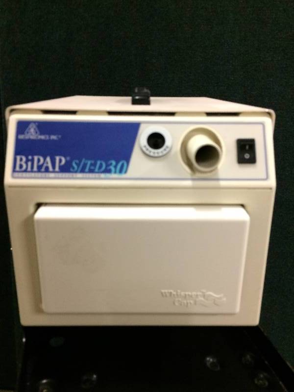 lot 29 image: Respironics 552009 BiPAP St-d 30 Ventilator Support System With Stand - Aids Oxygenation & Ventilation in cases of Sleep Apnea or Ventilatory Muscle Fatigue