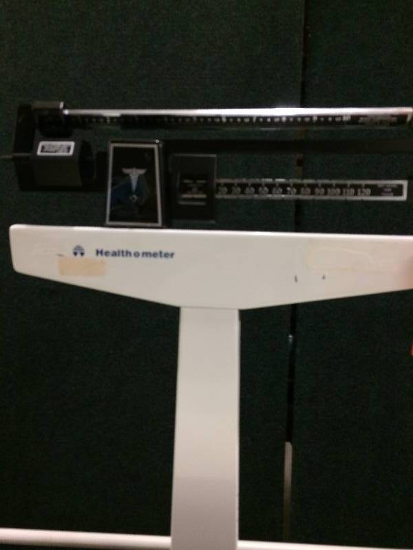 lot 56 image: Health O Meter 1522KL Pediatric Beam Scale