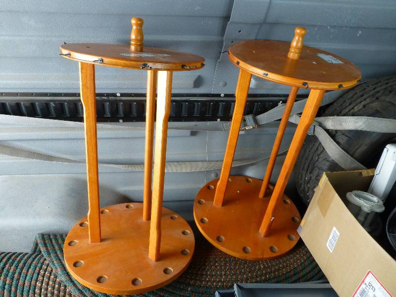 2 fishing rod holders - they are mi...