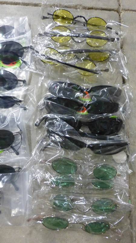28 pair sunglasses...
