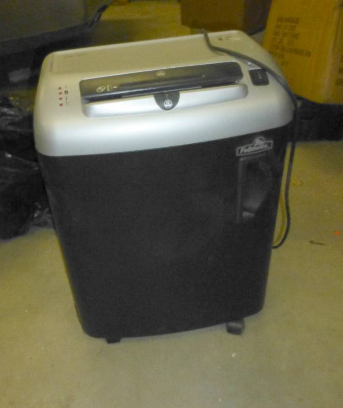 paper shredder, works fine...