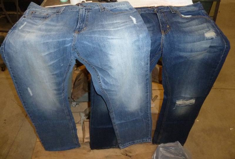 two pair New adam levine jeans 32x3...