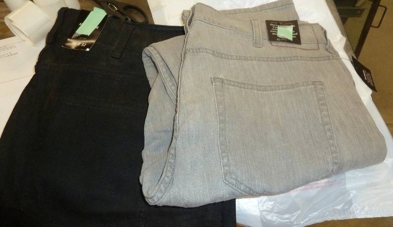 two pair New adam levine jeans 38x3...