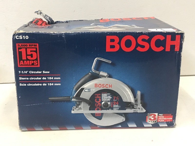 New Bosch 15Amp 7.25 Circular Saw ...