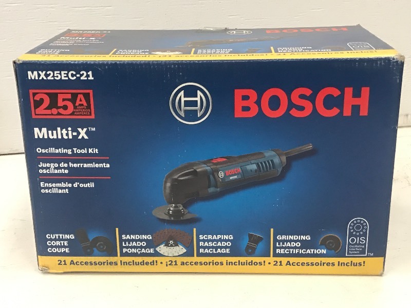 New Bosch 2.5Amp Multi-X Oscillatin...
