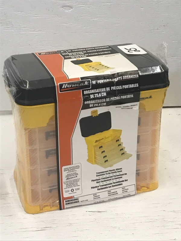 New Homak 10 Portable parts Organi...