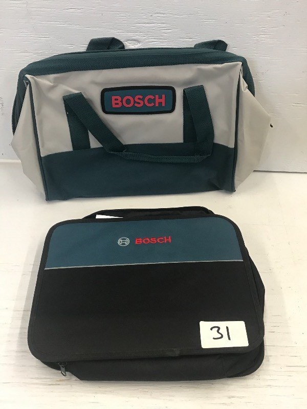 Lot Of (2) New Bosch Tool Bags ...