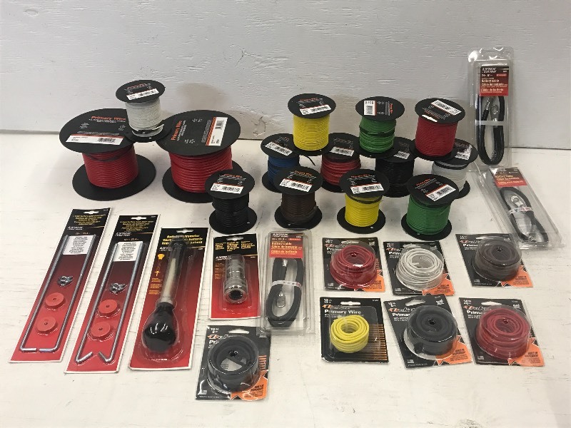 Large Lot Of Automotive Primary Wir...