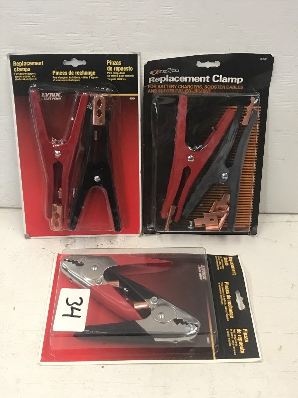 (3) Sets Of New Jumoper Cable Repla...