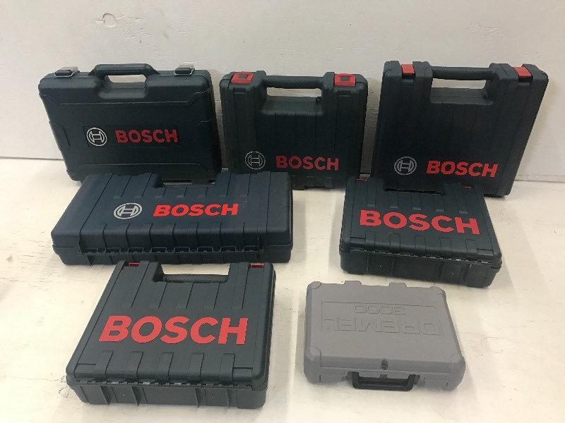 Lot Of (7) Empty Tool Cases ...