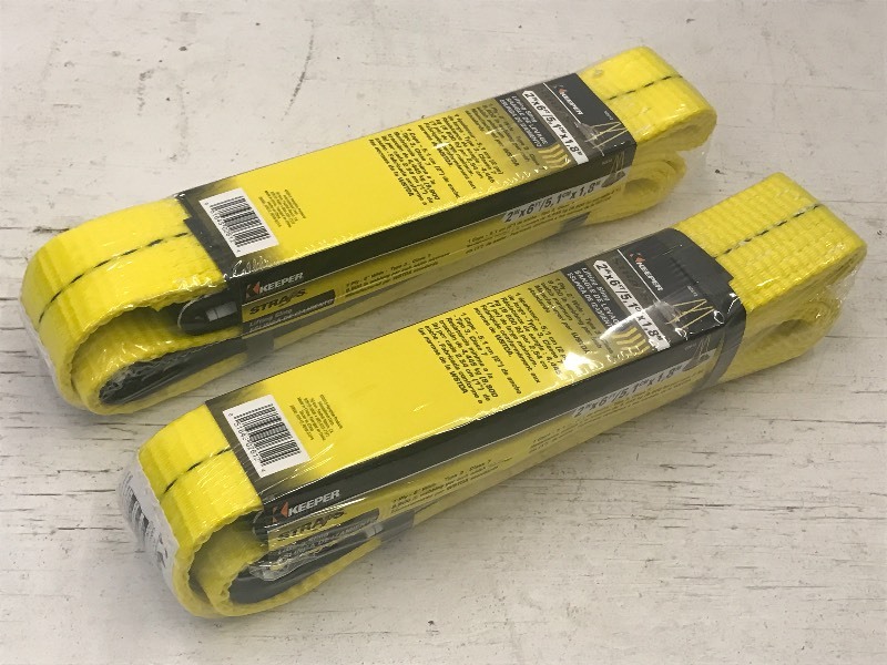 (2) New Keeper 2x6ft Lifting Sling...
