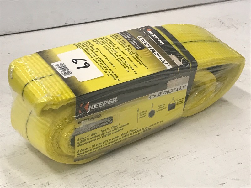 New Keeper 4x10ft Lifting Sling ...