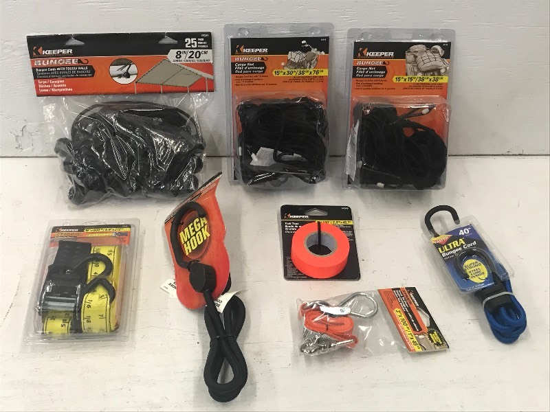 Lot Of New Keeper Bungee Straps, C...