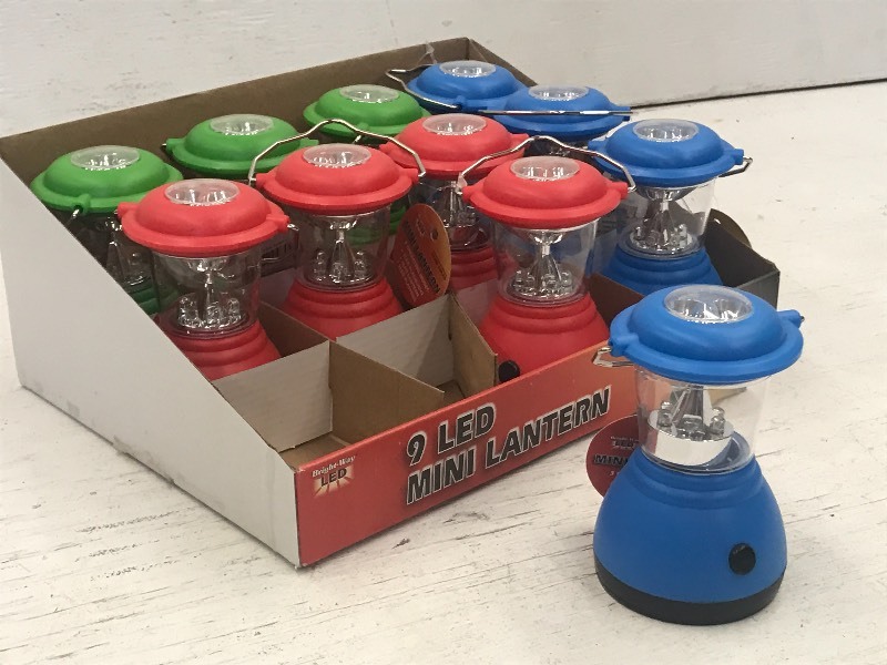 (11) New 9-LED Mini Camp Lanterns ...