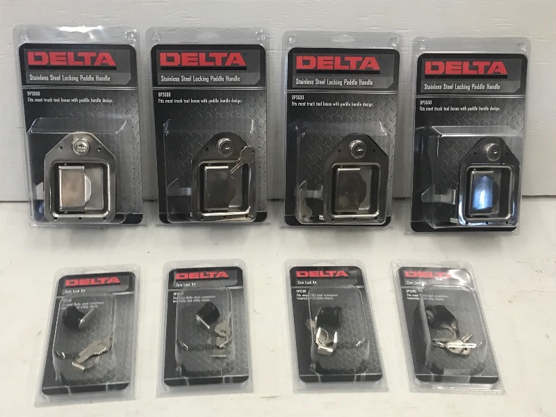 Lot Of (4) New Delta Locking Paddl...