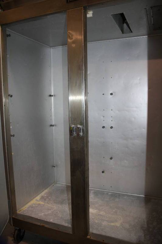 Traulsen 2 Door Refrigerator on Wheels, Model G20010TS, 115V-1Runs Cools