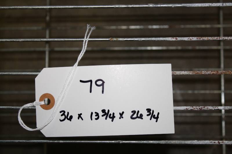 Metal Two Shelf Rack (36x13 34x26 34)