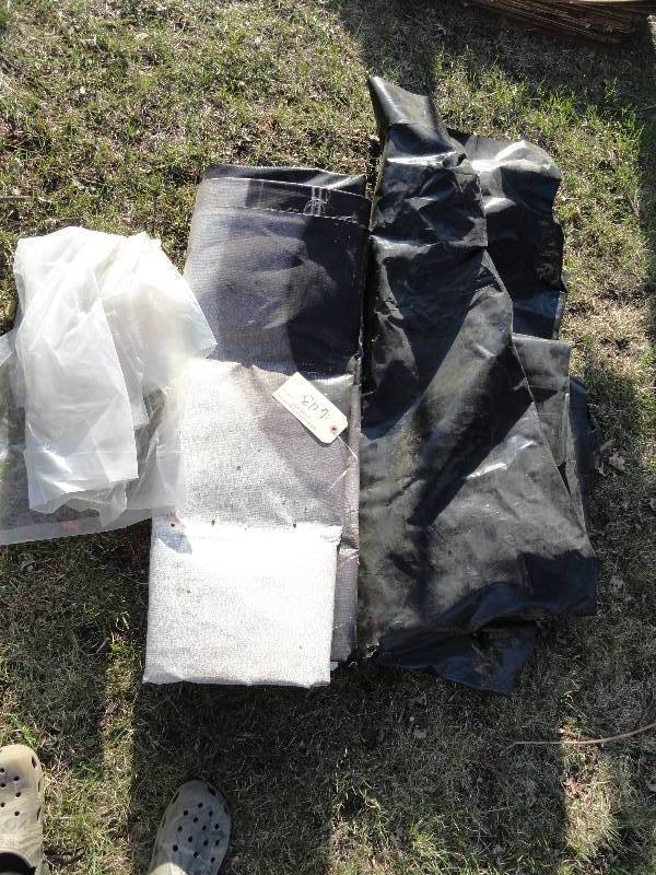 lot 643 image: 2 Tarps & Plastic
