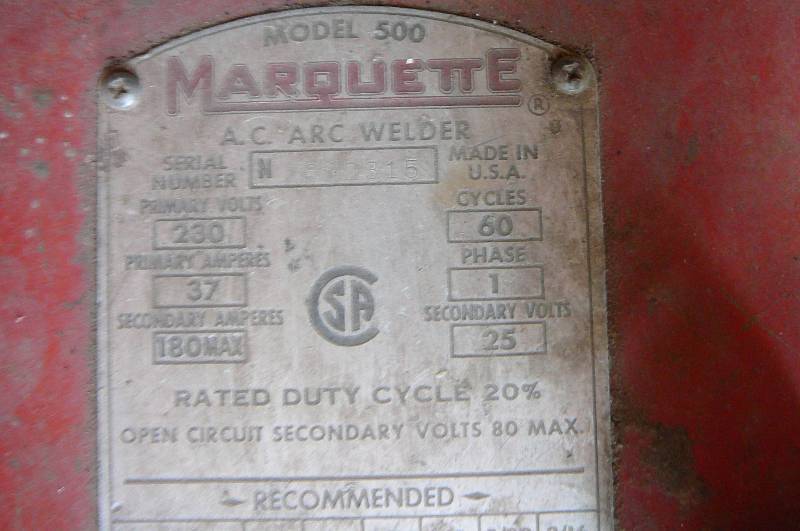 marquette welder history