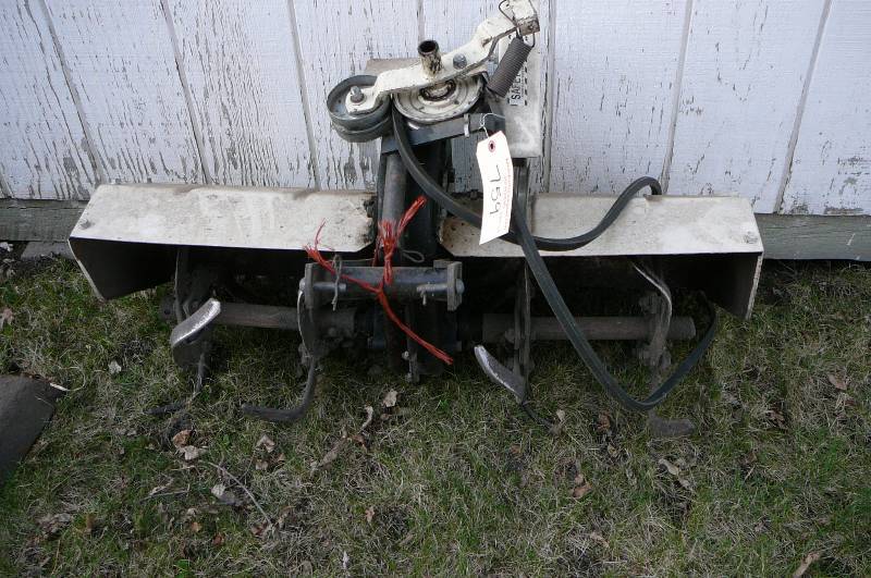lot 759 image: Allis Chalmer rear mount tiller